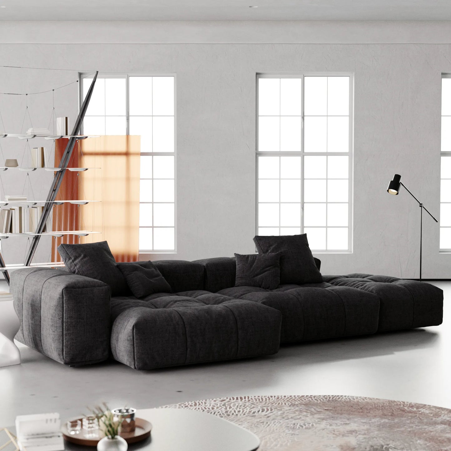 SOHO 119'' Sectional Sofa