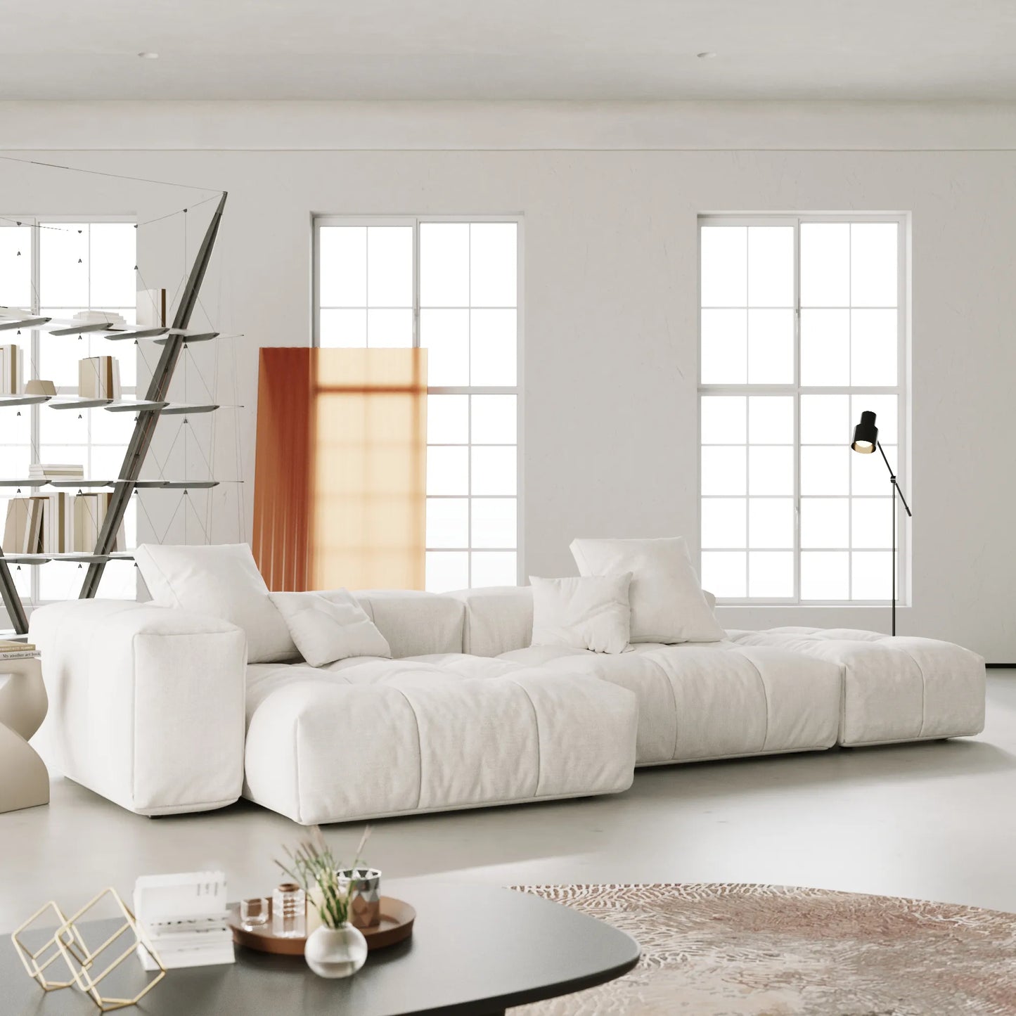 SOHO 119'' Sectional Sofa