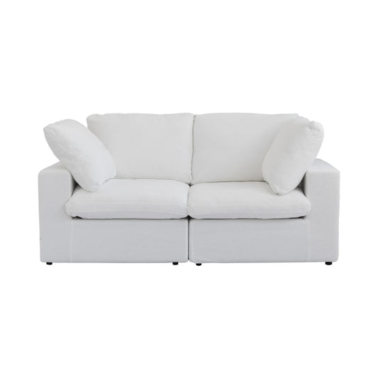 Cloud | 80.3" Sectional Sofa-LoveSeat Removable Sofa Cover