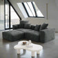 NAVI 102'' Loveseat With Ottoman