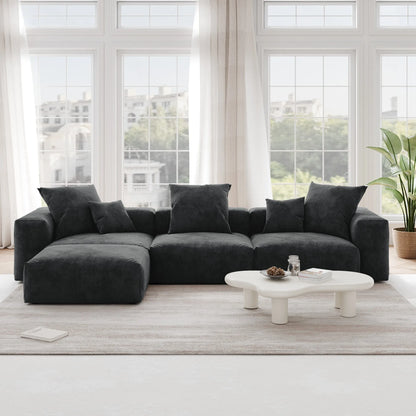 NAVI 141'' Sectional Sofa L shape